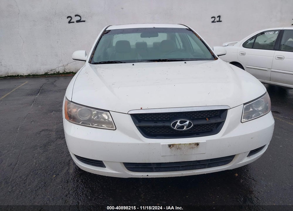 2008 HYUNDAI SONATA GLS VIN: 5NPET46C78H398358