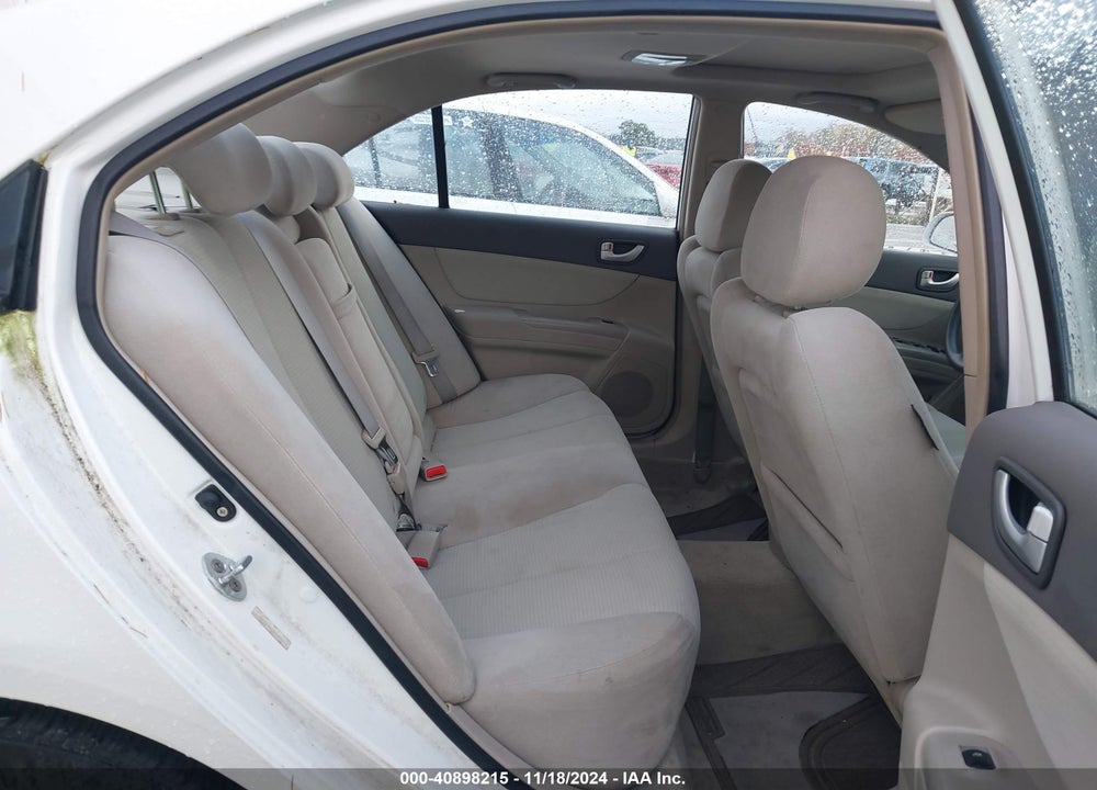 2008 HYUNDAI SONATA GLS VIN: 5NPET46C78H398358