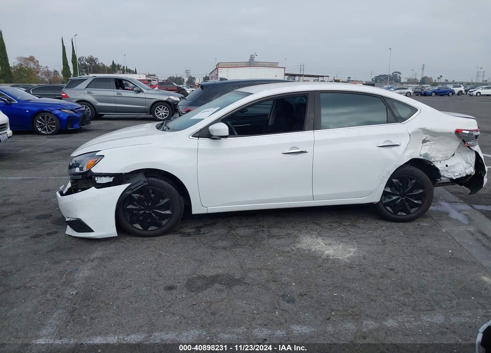 2017 NISSAN SENTRA SV VIN: 3N1AB7AP2HY325949