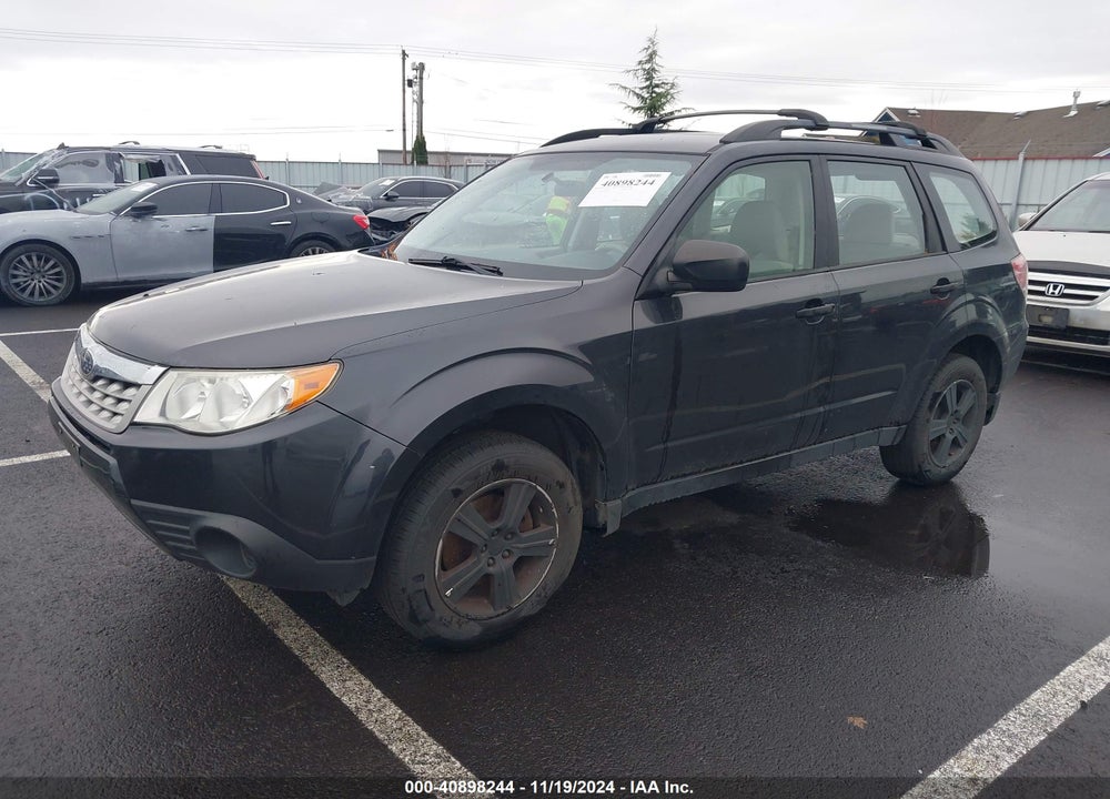 2011 SUBARU FORESTER 2.5X VIN: JF2SHABC0BH781946