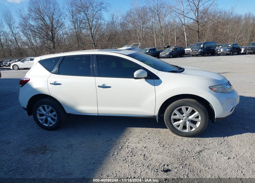 2014 NISSAN MURANO S VIN: JN8AZ1MW2EW515489