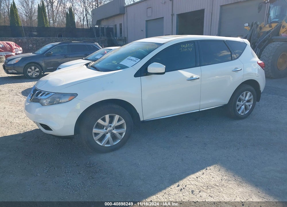 2014 NISSAN MURANO S VIN: JN8AZ1MW2EW515489