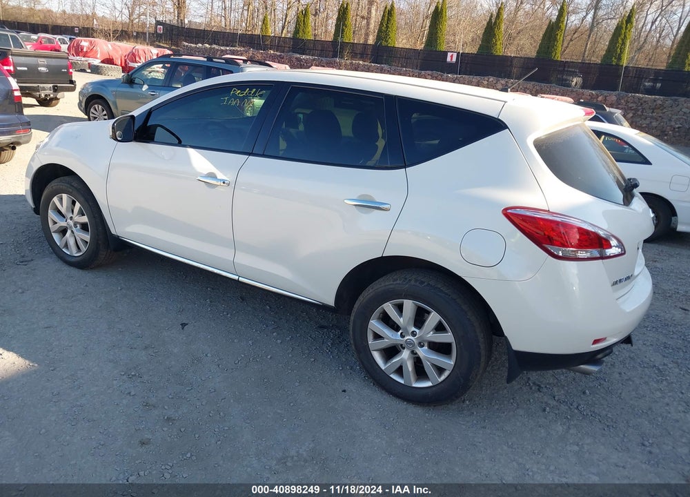 2014 NISSAN MURANO S VIN: JN8AZ1MW2EW515489