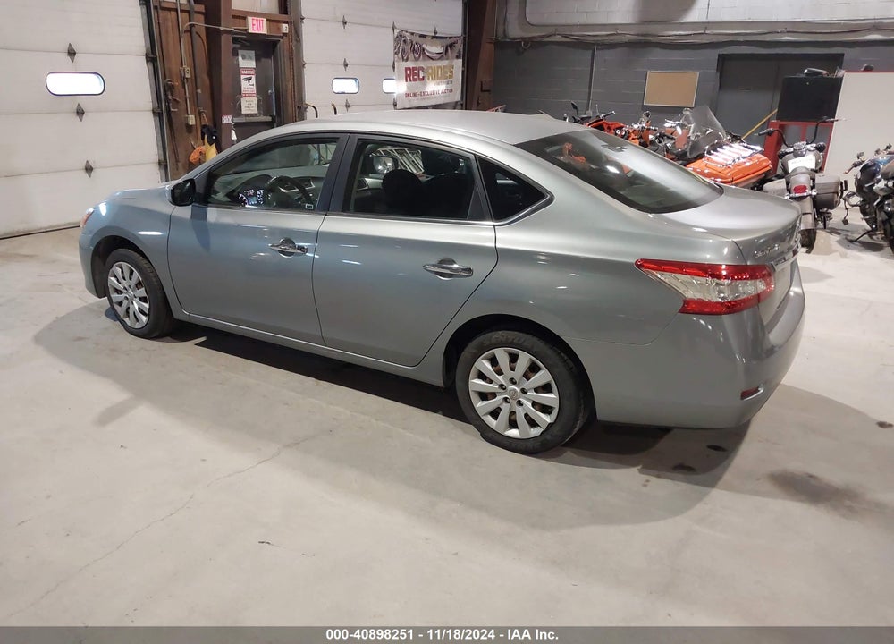 2014 NISSAN SENTRA S VIN: 3N1AB7AP3EY287661