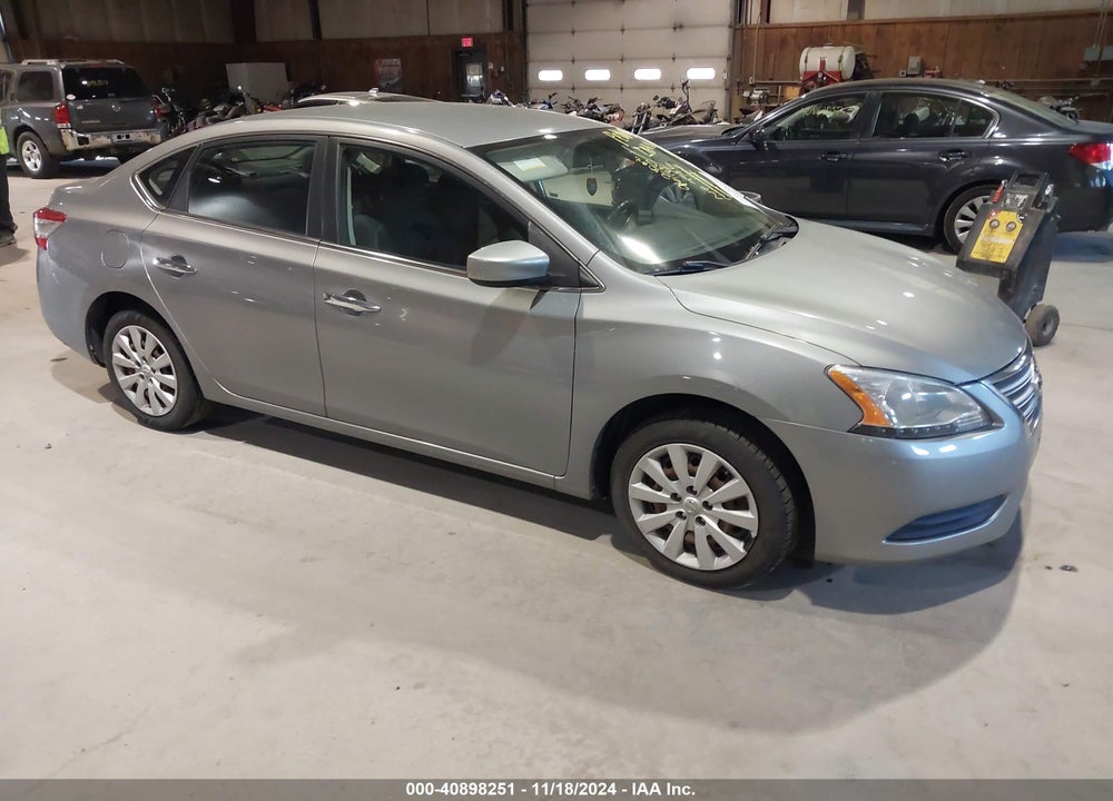 2014 NISSAN SENTRA S VIN: 3N1AB7AP3EY287661