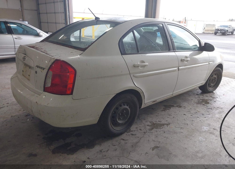 2009 HYUNDAI ACCENT GLS VIN: KMHCN46C69U366506