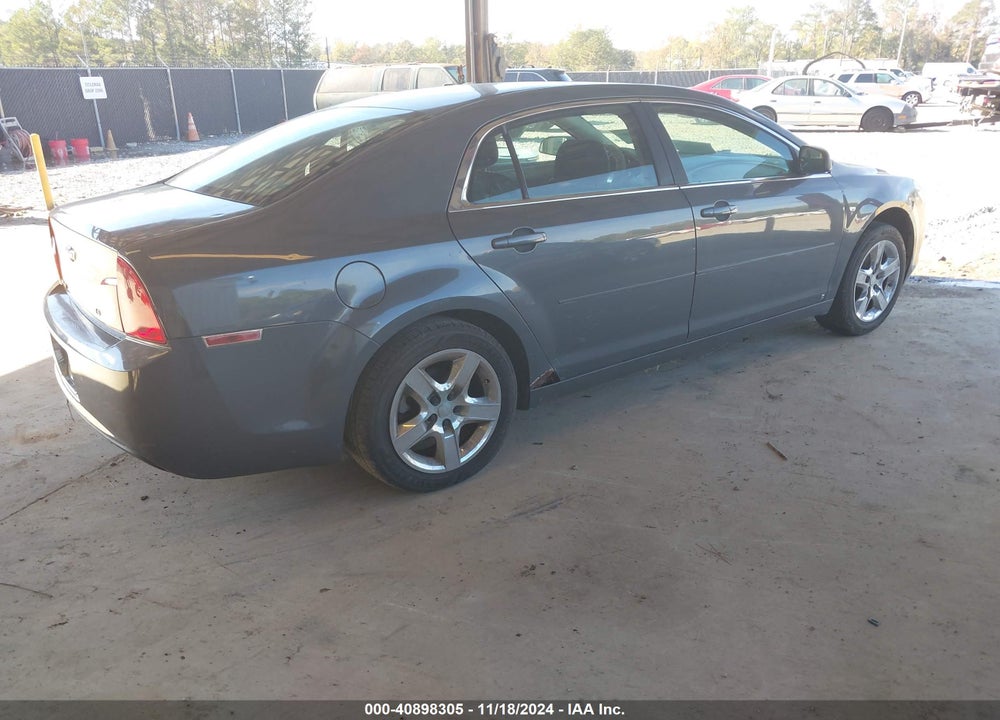 2009 CHEVROLET MALIBU LS VIN: 1G1ZG57B39F212191