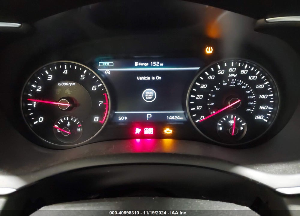 2022 KIA STINGER GT2 VIN: KNAE55LCXN6103499