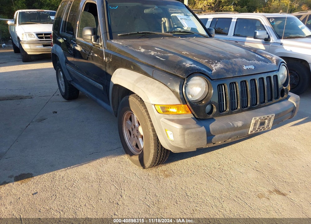 2007 JEEP LIBERTY SPORT VIN: 1J4GK48K17W516665