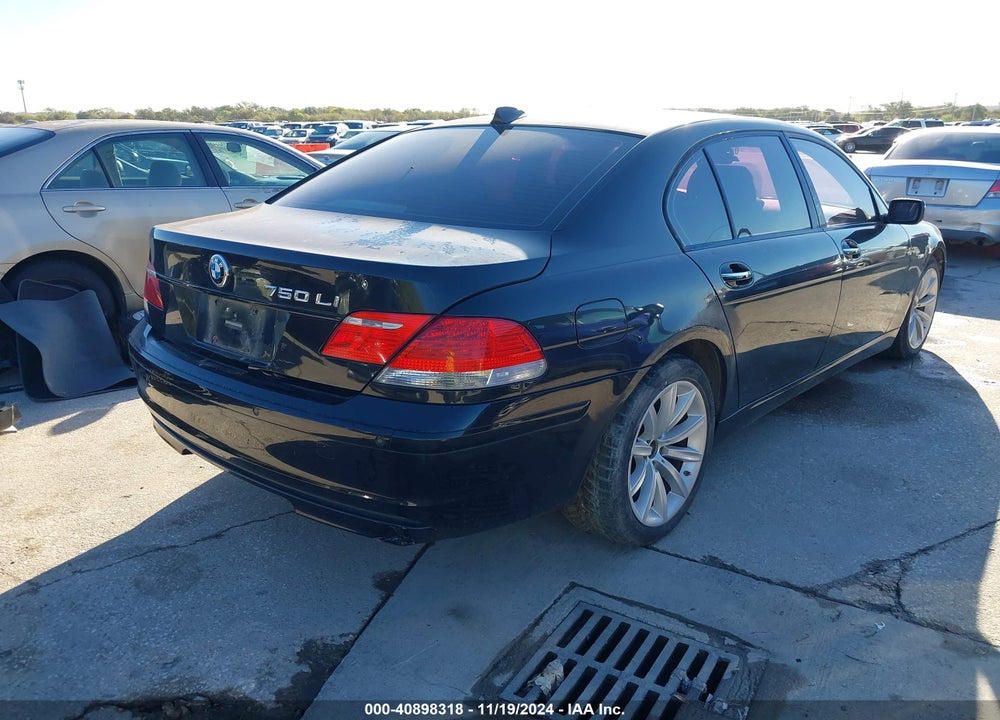 2008 BMW 750LI VIN: WBAHN83538DT78096