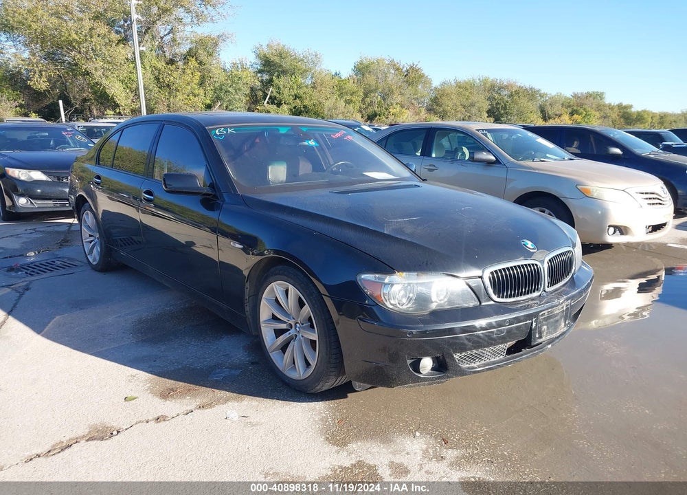 2008 BMW 750LI VIN: WBAHN83538DT78096