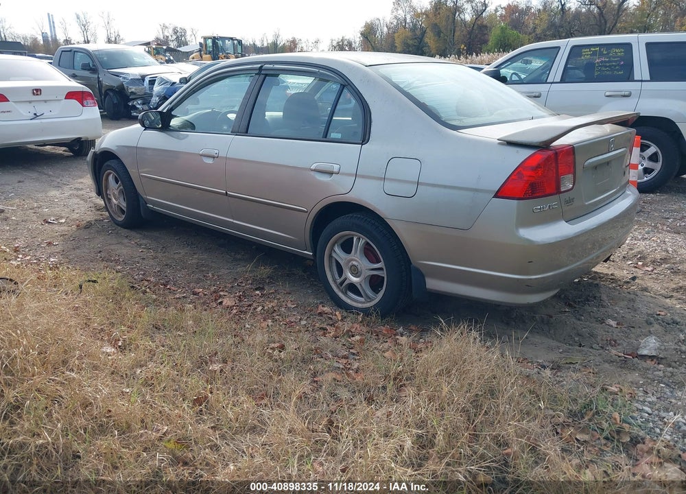2004 HONDA CIVIC LX VIN: 2HGES155X4H563621