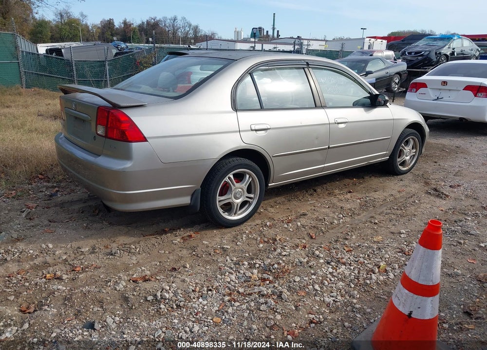 2004 HONDA CIVIC LX VIN: 2HGES155X4H563621