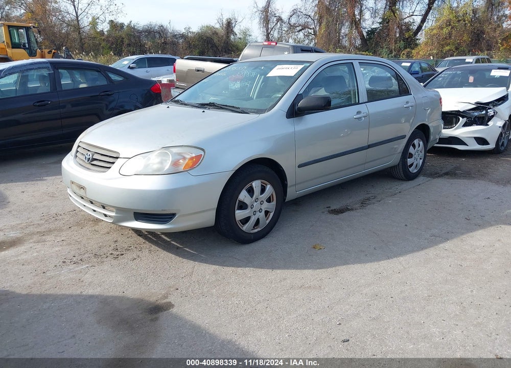 2004 TOYOTA COROLLA CE VIN: JTDBR32E242022097