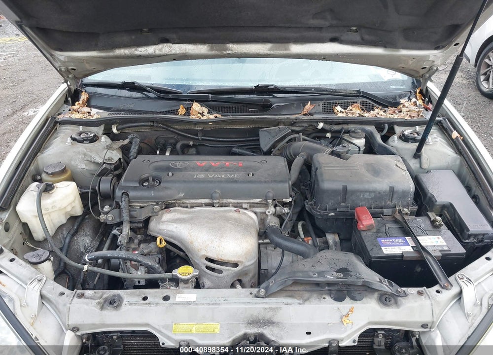 2004 TOYOTA CAMRY LE/XLE/SE VIN: 4T1BE32K34U316125