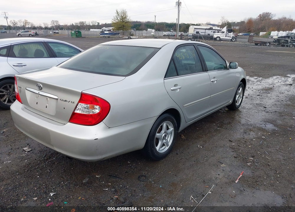 2004 TOYOTA CAMRY LE/XLE/SE VIN: 4T1BE32K34U316125