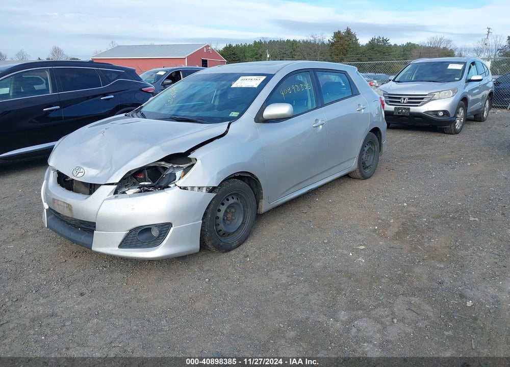 2009 TOYOTA MATRIX S VIN: 2T1LE40E29C009853
