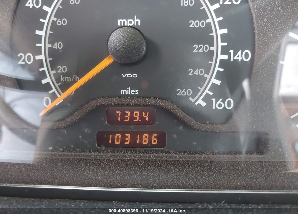 1997 MERCEDES-BENZ C 280 VIN: WDBHA28E3VA501637
