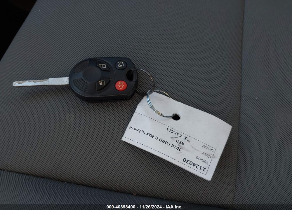 2016 FORD C-MAX HYBRID SE VIN: 1FADP5AU9GL107879