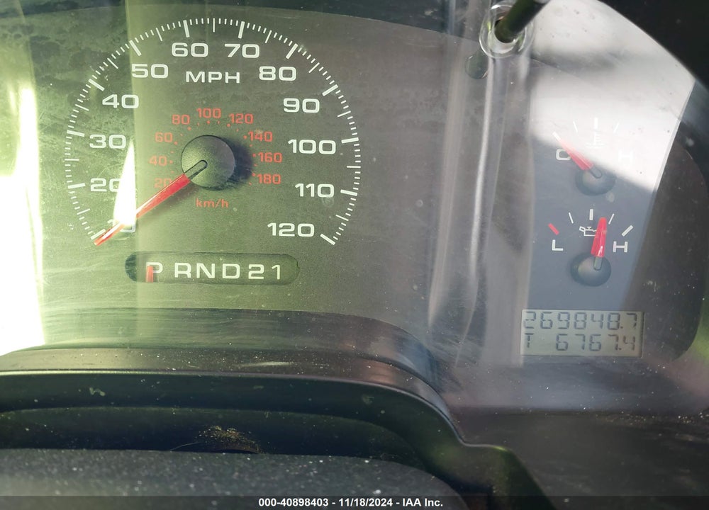2007 FORD F-150 STX/XL/XLT VIN: 1FTRX12W97NA24580