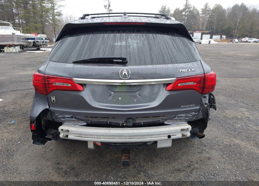 2017 ACURA MDX ADVANCE PACKAGE VIN: 5FRYD4H85HB004551