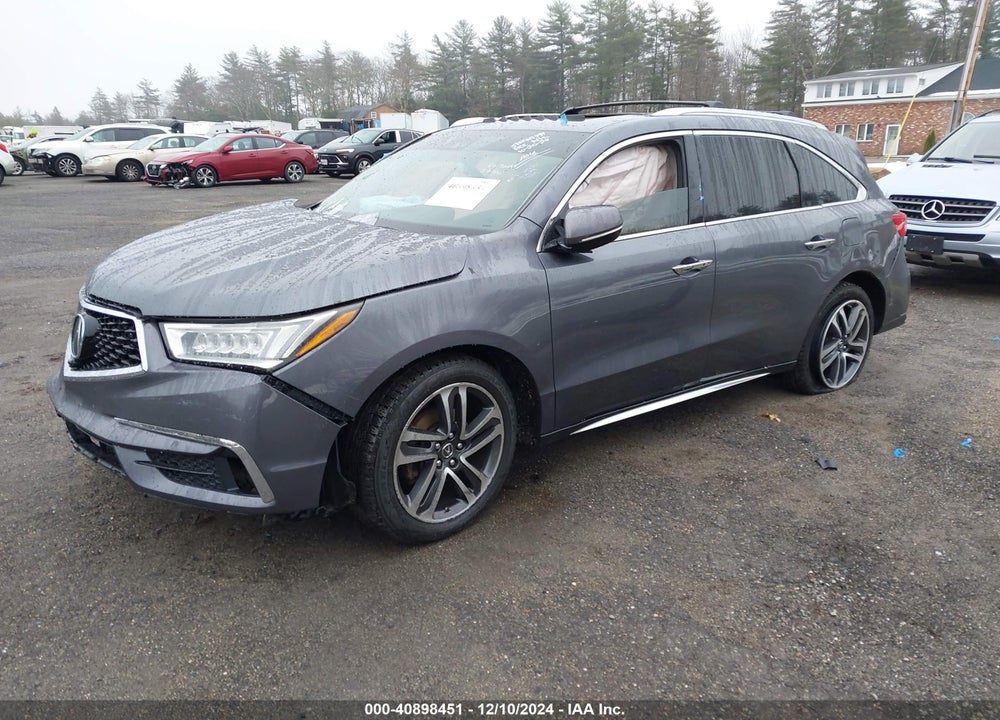2017 ACURA MDX ADVANCE PACKAGE VIN: 5FRYD4H85HB004551