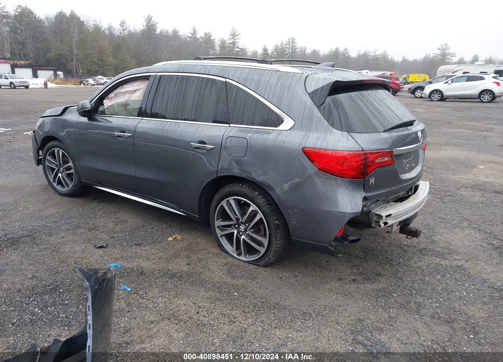 2017 ACURA MDX ADVANCE PACKAGE VIN: 5FRYD4H85HB004551