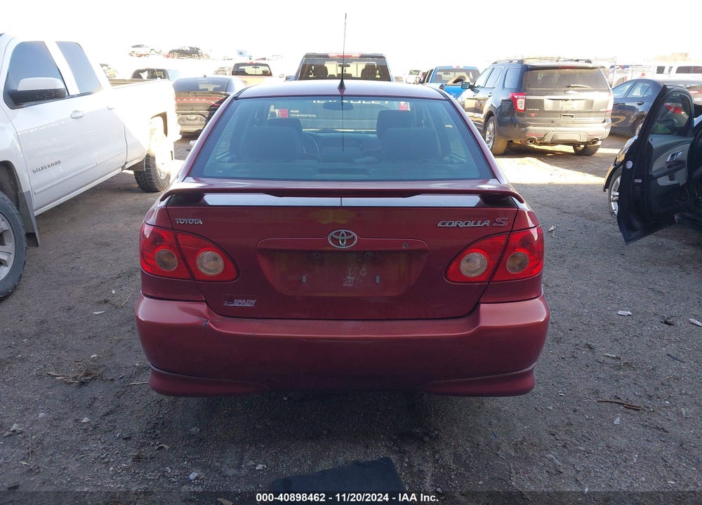2006 TOYOTA COROLLA S VIN: 1NXBR32E56Z577225