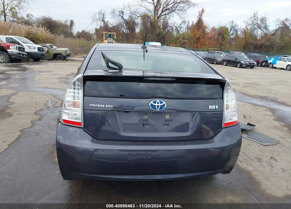 2011 TOYOTA PRIUS THREE VIN: JTDKN3DU7B0270323
