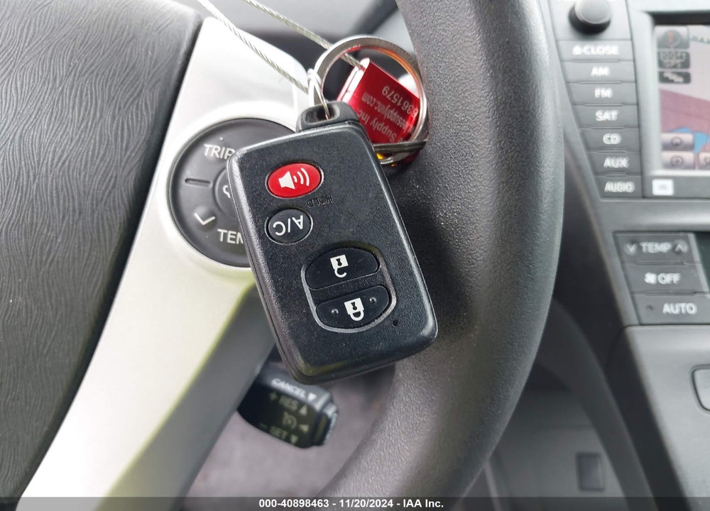 2011 TOYOTA PRIUS THREE VIN: JTDKN3DU7B0270323