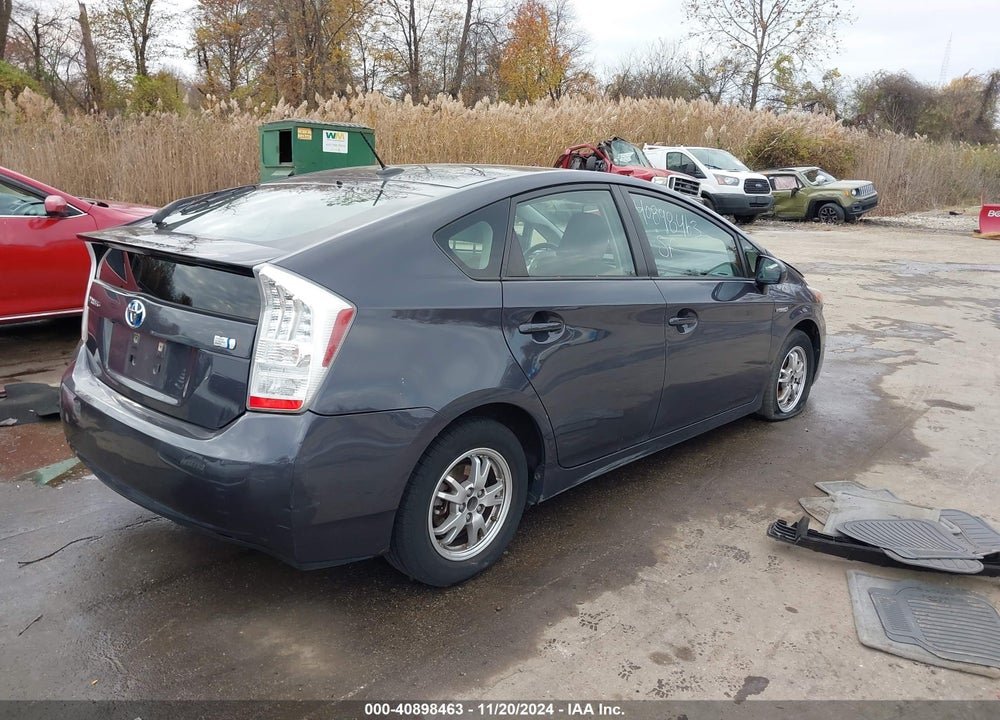 2011 TOYOTA PRIUS THREE VIN: JTDKN3DU7B0270323