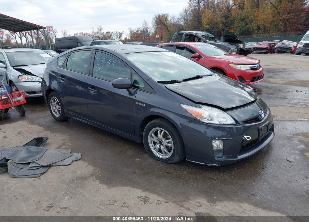 2011 TOYOTA PRIUS THREE VIN: JTDKN3DU7B0270323