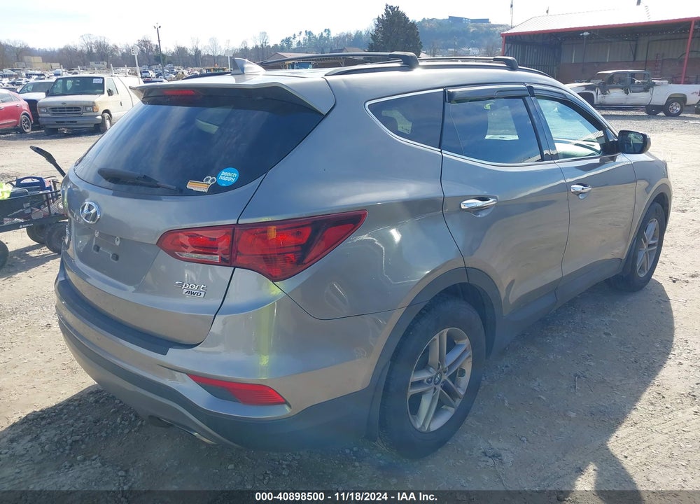 2018 HYUNDAI SANTA FE SPORT 2.4L VIN: 5NMZUDLB2JH062663