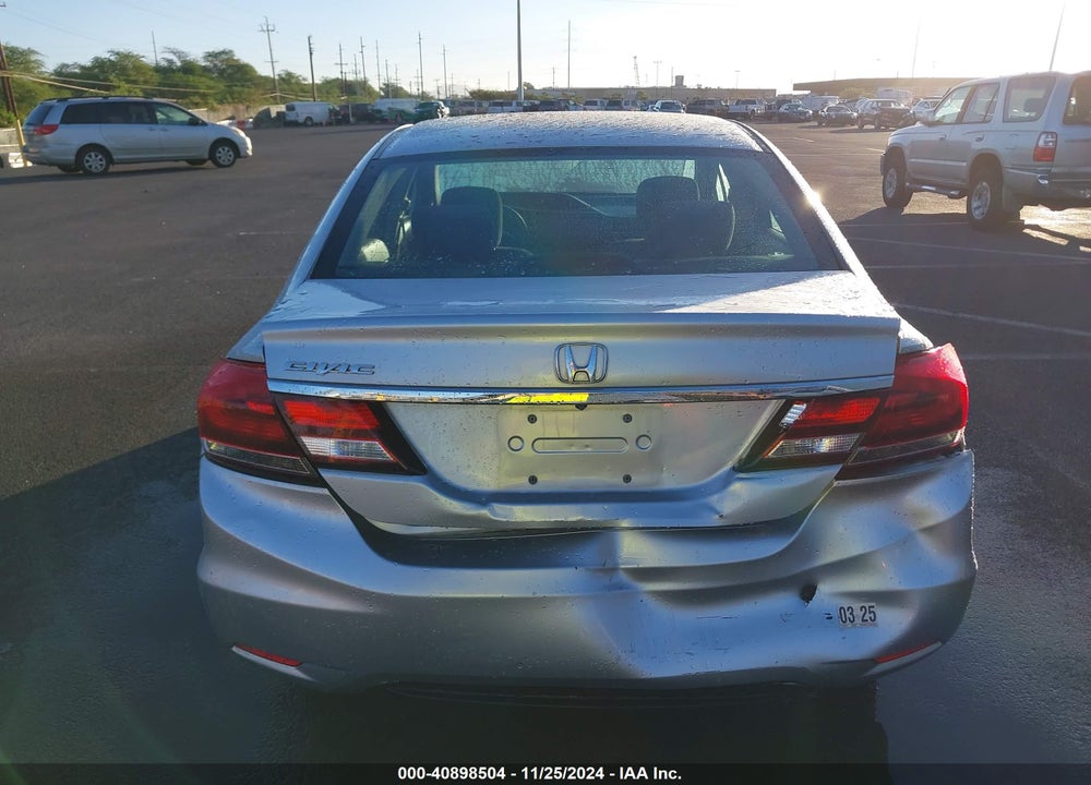 2013 HONDA CIVIC LX VIN: 2HGFB2F51DH584933