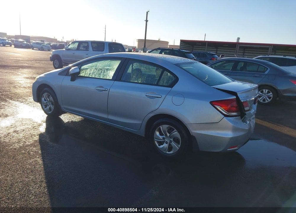 2013 HONDA CIVIC LX VIN: 2HGFB2F51DH584933