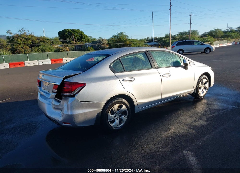2013 HONDA CIVIC LX VIN: 2HGFB2F51DH584933