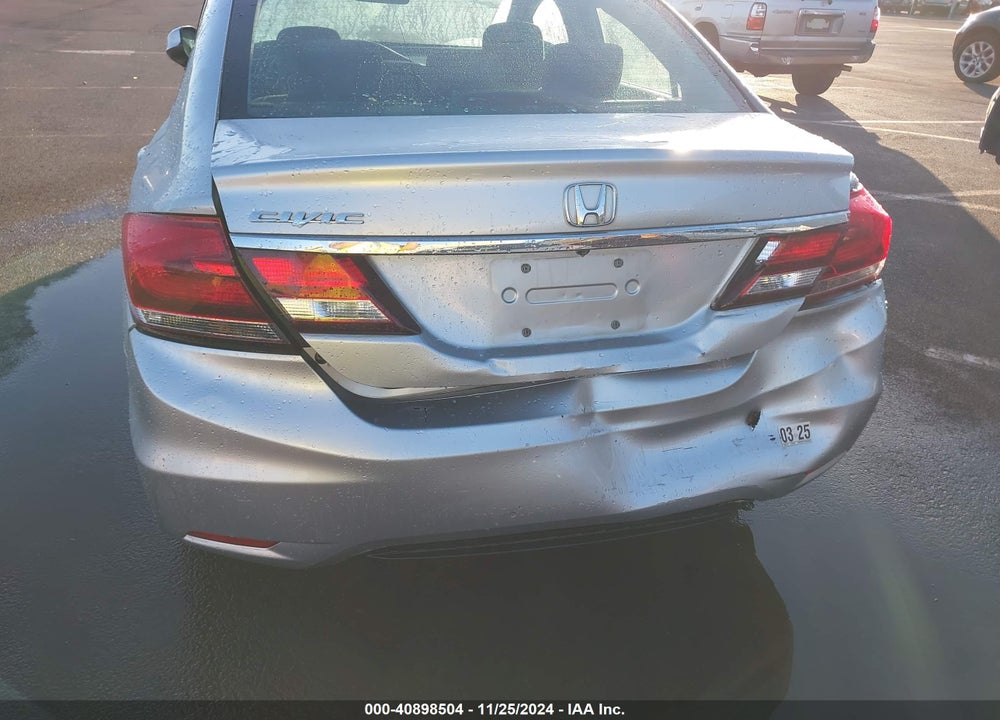 2013 HONDA CIVIC LX VIN: 2HGFB2F51DH584933