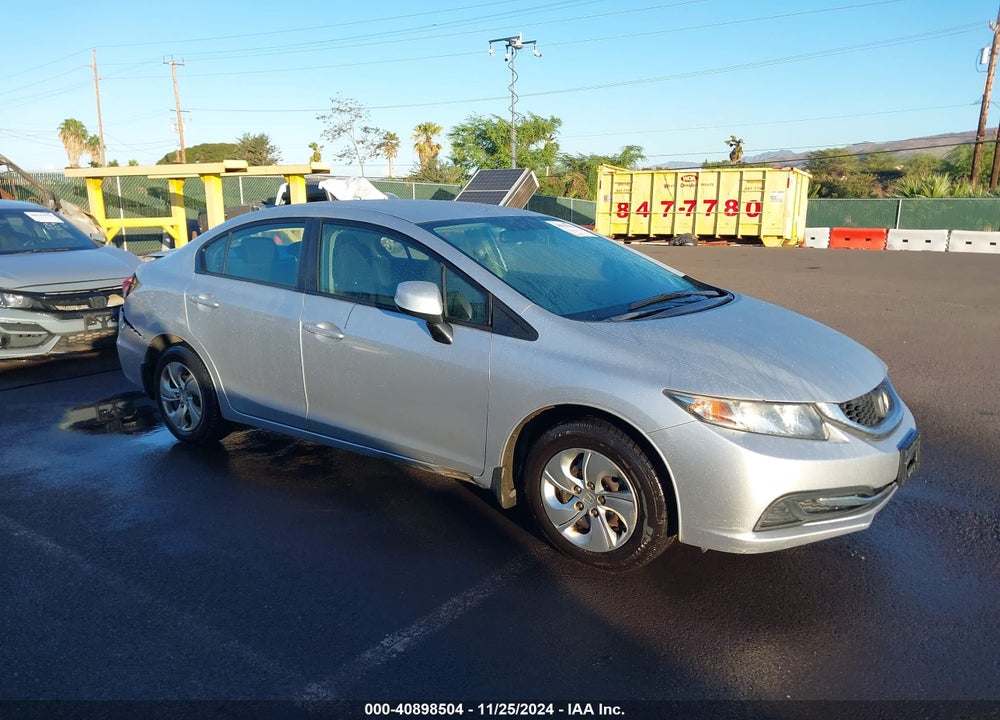 2013 HONDA CIVIC LX VIN: 2HGFB2F51DH584933