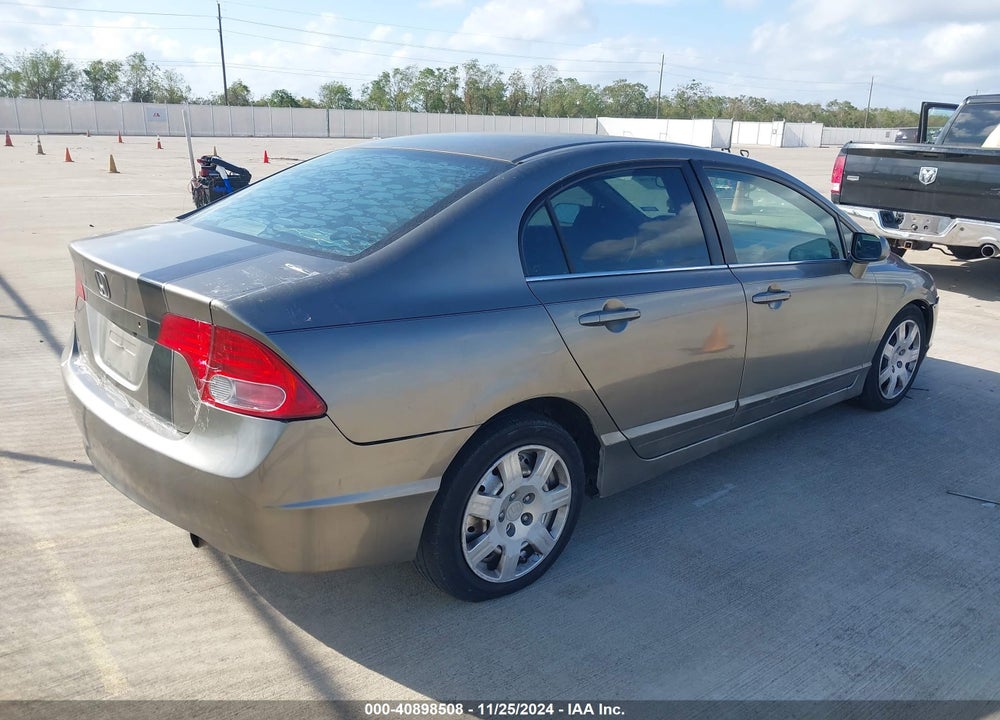 2007 HONDA CIVIC LX VIN: 1HGFA16527L035164