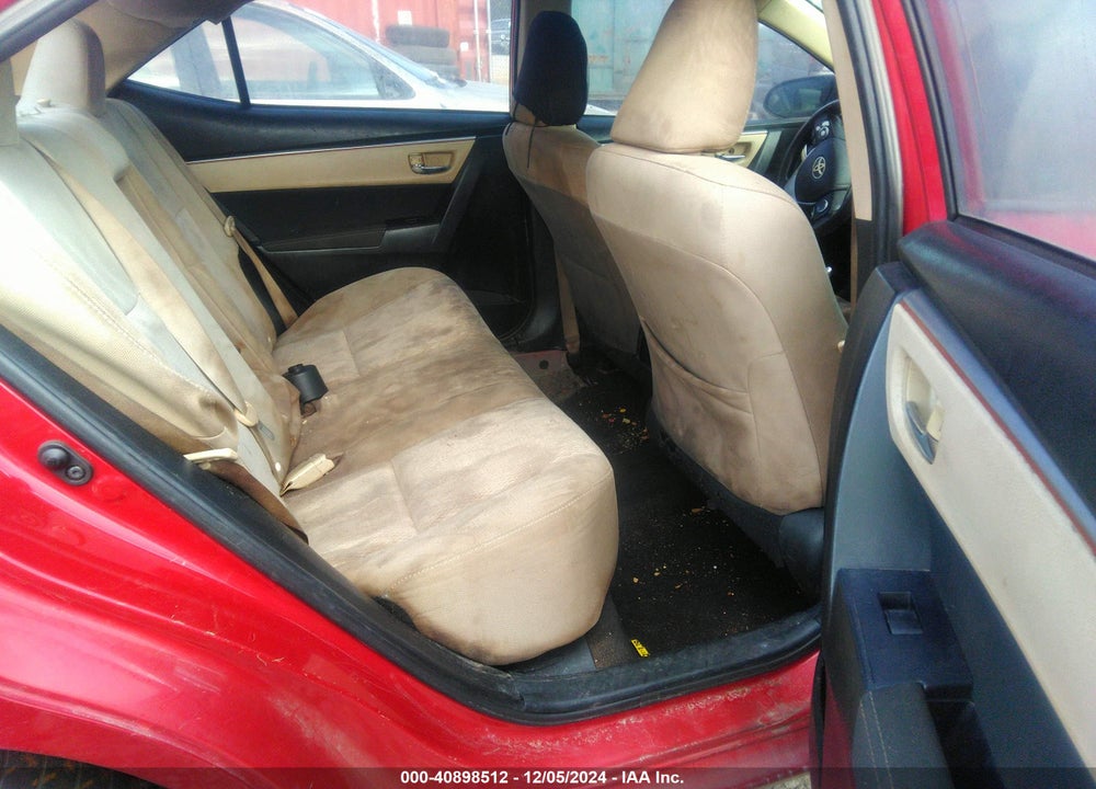 2015 TOYOTA COROLLA LE VIN: 2T1BURHE5FC292437