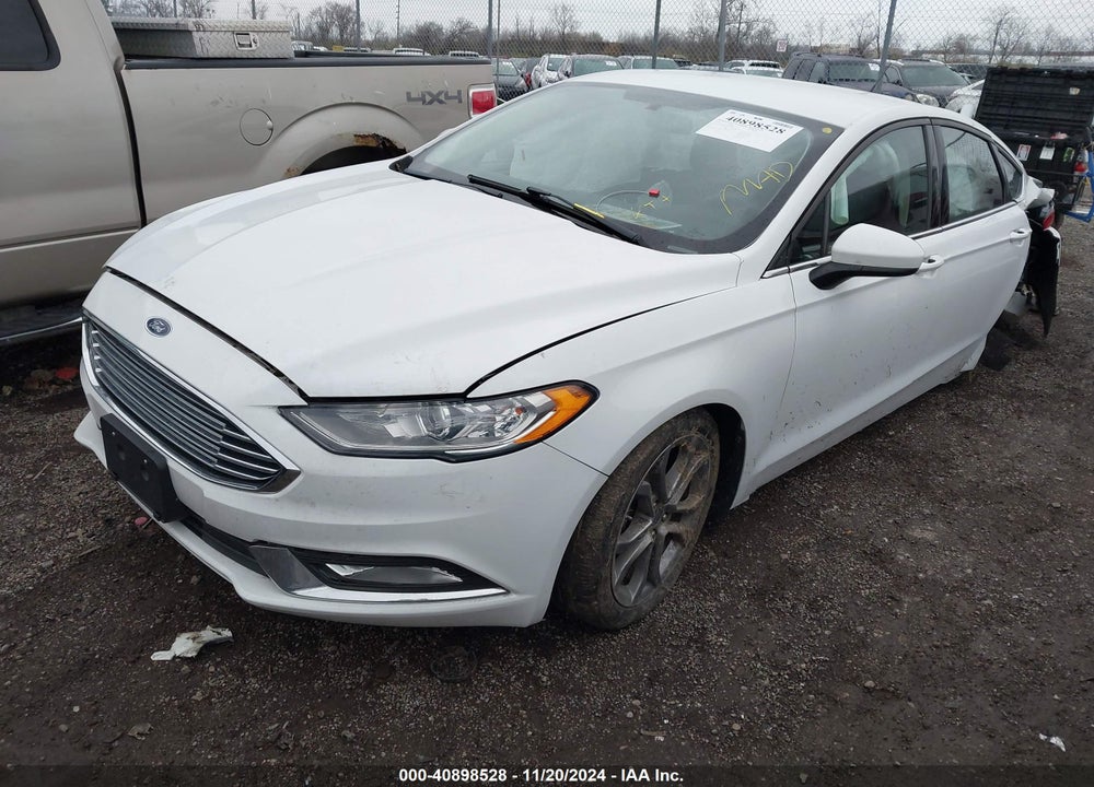 2017 FORD FUSION S VIN: 3FA6P0G76HR340540