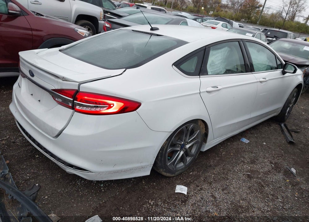 2017 FORD FUSION S VIN: 3FA6P0G76HR340540