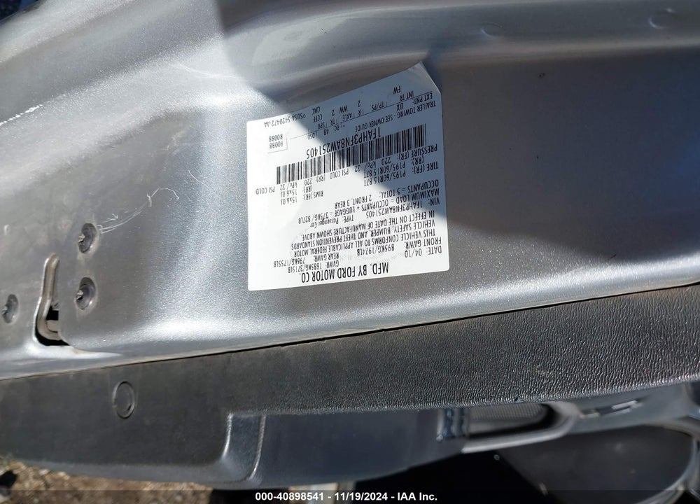 2010 FORD FOCUS SE VIN: 1FAHP3FN8AW251405