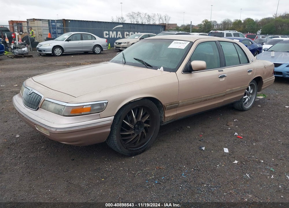 1996 MERCURY GRAND MARQUIS GS VIN: 2MELM74WXTX674766