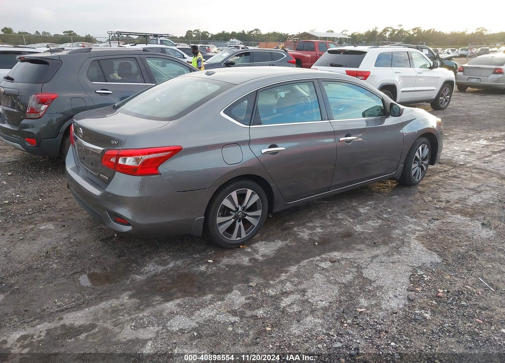 2019 NISSAN SENTRA SV VIN: 3N1AB7AP0KY294109