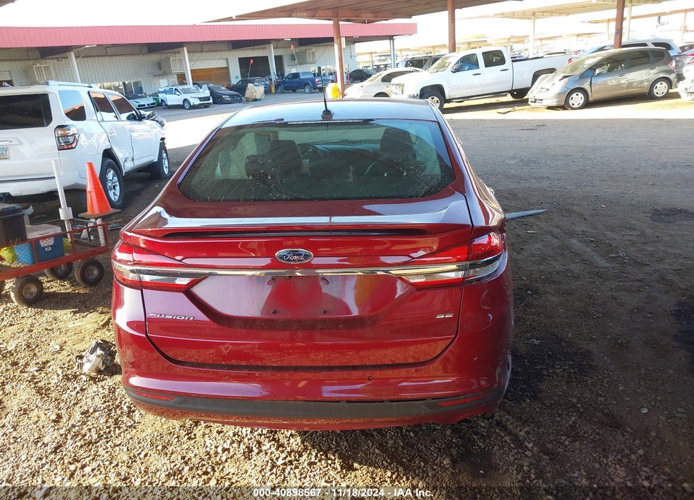 2018 FORD FUSION SE VIN: 3FA6P0H78JR110759