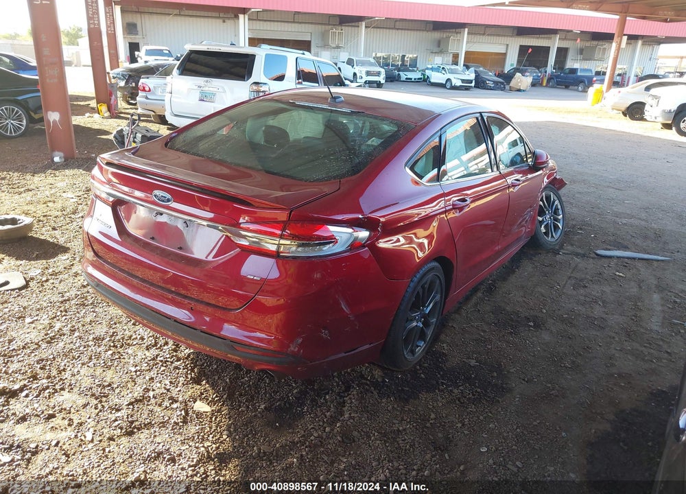 2018 FORD FUSION SE VIN: 3FA6P0H78JR110759