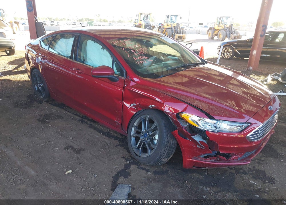 2018 FORD FUSION SE VIN: 3FA6P0H78JR110759