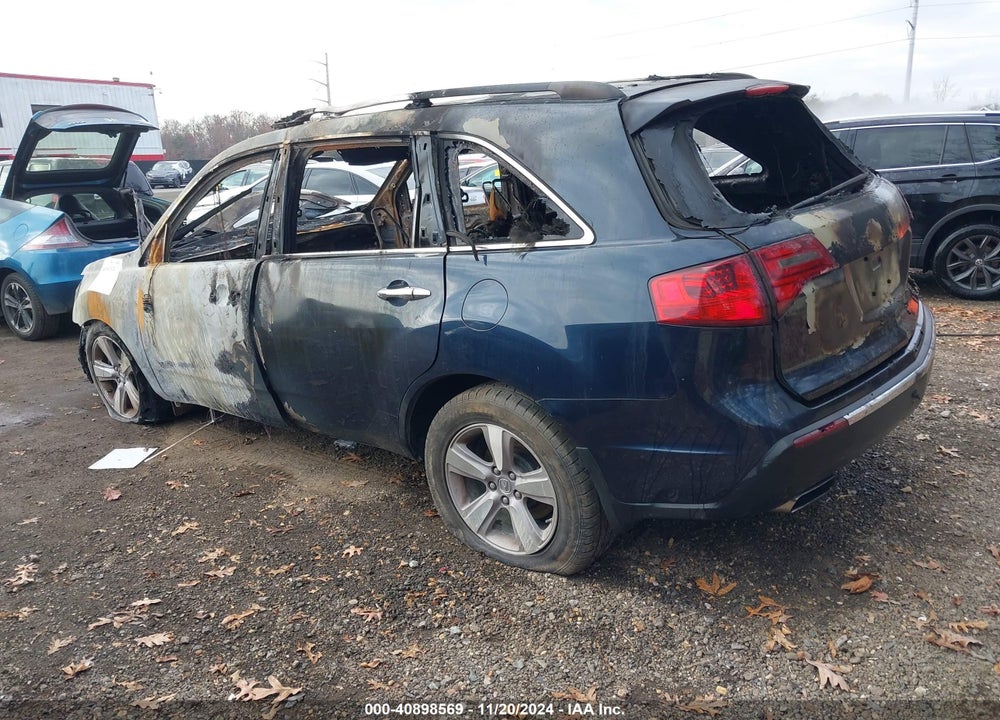 2013 ACURA MDX VIN: 2HNYD2H25DH509635