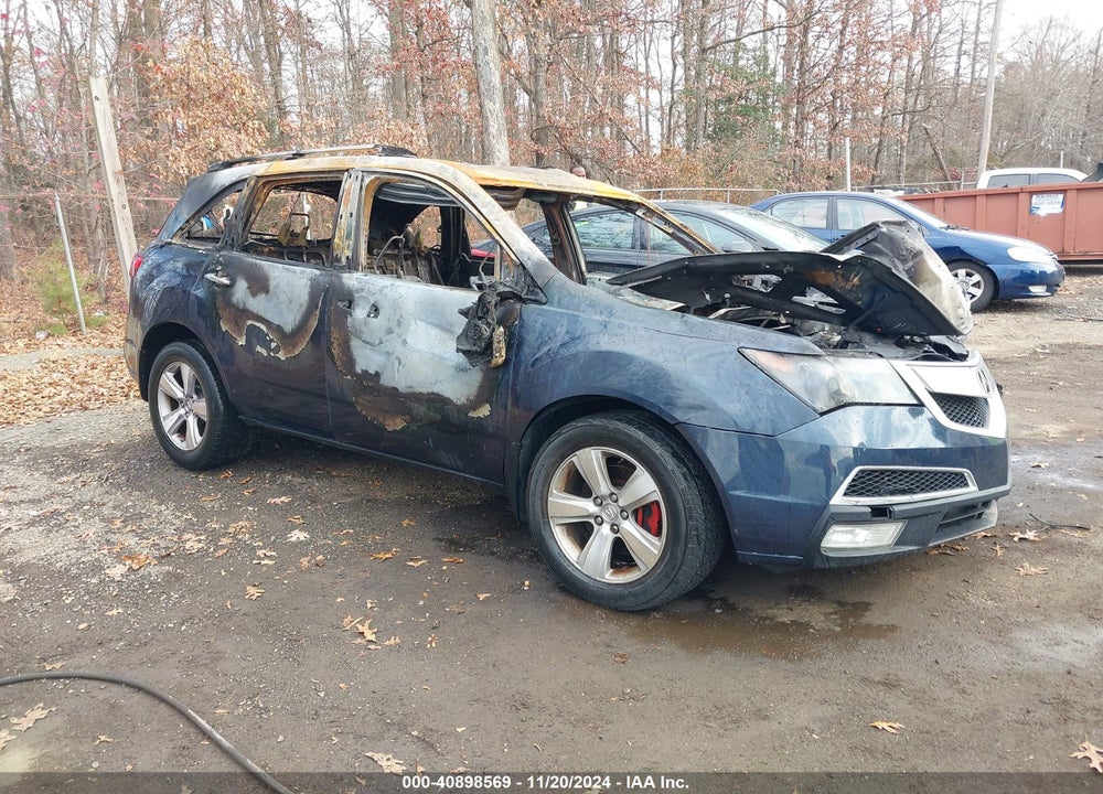 2013 ACURA MDX VIN: 2HNYD2H25DH509635